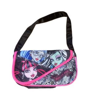 Monster High Clutch Bag in Black and Pink